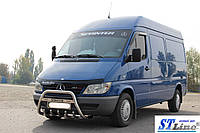 Кенгурятник защита переднего бампера Mersedes-Benz Sprinter (95-06) с логотипом d60