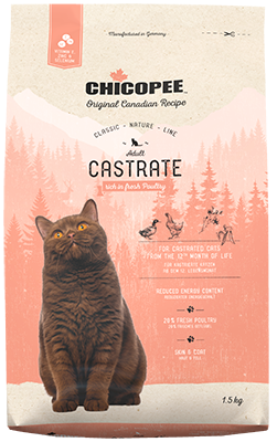 Сухий корм для кастрованих котів та стерилізованих кішок Chicopee (Чікопі) CNL Adult Castrate з птицею 15 кг, фото 1