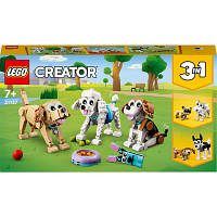 Конструктор Lego Creator Милые собачки 3в1, 475 деталей 31137