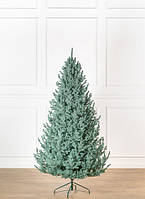 Новогодняя искусственная елка 2.3 м Венская, классическая елка искусственная натуральная голубая 230 см