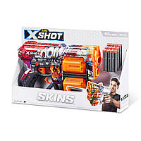 Бластер Zuru X-Shot Skins Dread Boom, 12 патронов 36517A