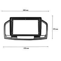 Перехідна рамка Lesko 9" Opel Insignia 2008-2013 Buick Regal 2008-2013 (7024) 13 шт., фото 4