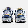 Чоловічі кросівки New Balance 2002R Protection Pack Blue Grey Нью Баланс 2002Р сині замш текстиль демісезон, фото 8