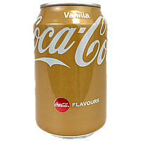 Напій газований зі смаком ванілі Кока Кола Coca Cola vanilla 330ml 24шт/ящ (Код: 00-00015393)