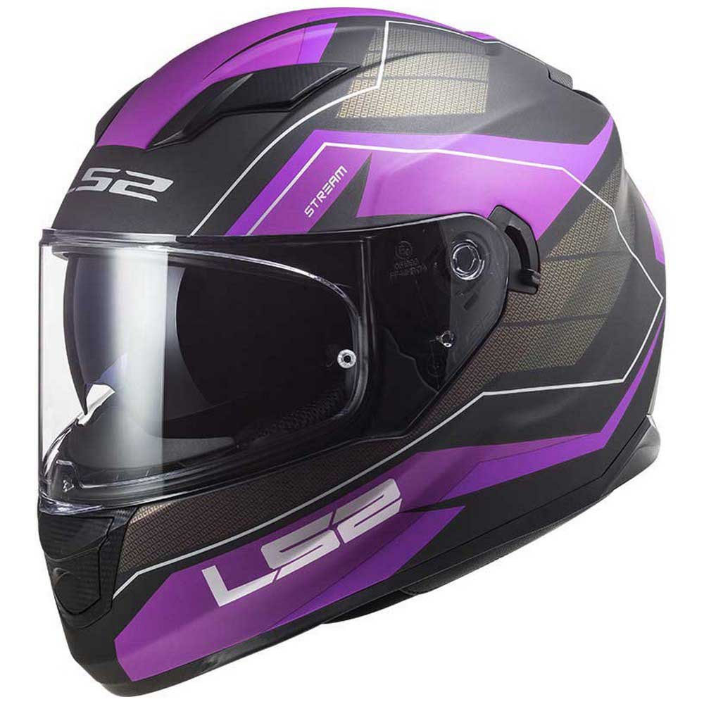 МОТОШОЛОМ ЗАКРИТИЙ LS2 FF320 STREAM EVO MERCURY КОЛІР MATT TITANIUM PURPLE