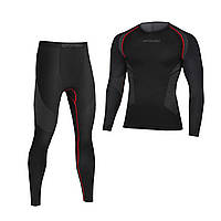 Комплект чоловічої термобілизни Spokey Lee set (928782) XL/XXL black