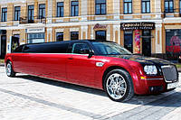 Лимузин Chrysler 300C красный аренда лимузина