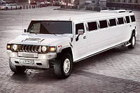 Лимузин Hummer H2 белый аренда