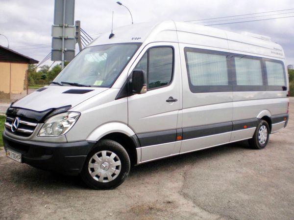 Микроавтобус Mercedes Sprinter 12 мест аренда авто с водителем - фото 2 - id-p2012045254