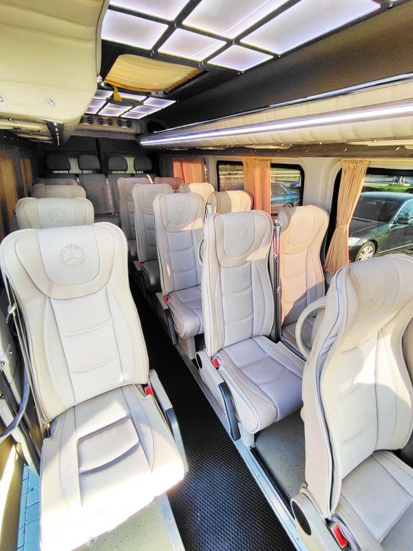 Микроавтобус Mercedes Sprinter аренда авто с водителем - фото 8 - id-p2012045260