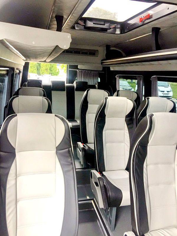 Микроавтобус Mercedes Sprinter черный аренда авто с водителем - фото 8 - id-p2012045266