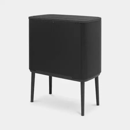 Сміттєвий бак Brabantia Bo Touch Bin 11+ 23 л Чорний (316203)