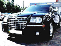 Chrysler 300C черный аренда авто с водителем