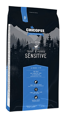 Сухий корм для собак із чутливим травленням Chicopee (Чікопі) HNL Sensitive з фореллю та картоплею 2 кг