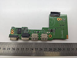 Плата USB, audio, cardreader DNS M1115 6-71-M1111-D03