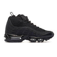 Зимние кроссовки Nike Air Max 95 Sneakerboot Black,зимние кроссовки найк,мужские зимние ботинки найк