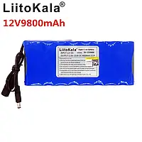 Аккумулятор LiitoKala 12.6V (18650-3S3P) 9800 мАч, Li-ion литий-ионный перезаряжаемый литиевый аккумулятор