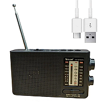 Портативный радиоприемник EL-ICF 507BT, с USB / Аккумуляторное радио / Мини радио