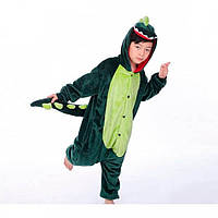 Детская пижама кигуруми Динозавр 140 см