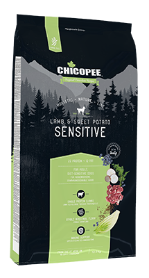 Сухий корм для собак із чутливим травленням Chicopee (Чікопі) HNL Sensitive з ягням та картоплею 2 кг, фото 1