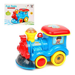 122 ZR Паровоз світло, звук, їздить, у коробці