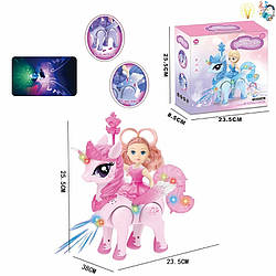 618 HJ/A Єдиноріг 24 см, ходить, рухає крилами