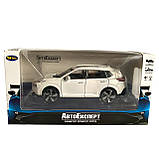 Іграшкова машинка металева Nissan X-Trail VC-Turbo 300, ніссан, біла, звук, світло, інерція, откр двері, капот, Автоексперт,, фото 6