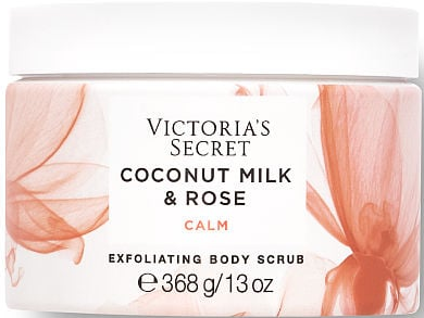 Victoria's Secret Coconut Milk & Rose скраб для тіла (оригінал оригінал США), фото 1