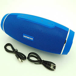 Бездротова колонка HOPESTAR H27 IPX6 FM-радіо та PowerBank 3400mAh Blue