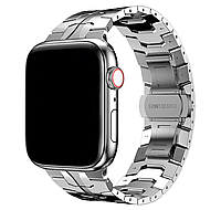 Ремешок BPNK Iron Man Silver для Apple Watch 45mm | 44mm | 42mm
