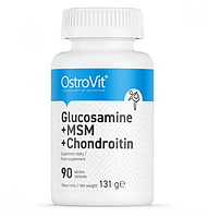 OstroVit Glucosamine + Msm + Chondroitin 90 таблеток, глюкозамин+мсм+хондроитин