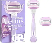 Станок для гоління жіночий (Бритва) Venus ComfortGlide Breeze з 2 змінними картриджами