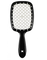 SaMi Super Hair Brush Гребінець-щітка для волосся продувна чорна, біла середина