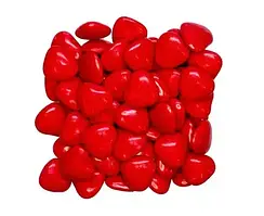 Кондитерська посипка сердечка червоні (50г)