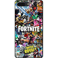 Силіконовий чохол бампер для Iphone 7 Plus з картинкою Fortnite Фортнайт