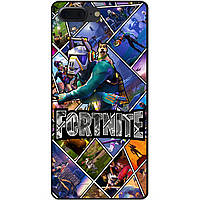 Силиконовый чехол бампер для Iphone 7 Plus с картинкой Фортнайт Fortnite