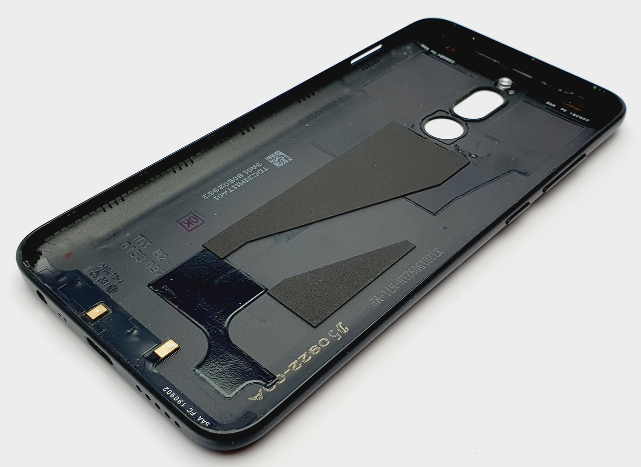 Кришка xiaomi redmi 8 чорна з кнопками сервісний оригінал з розборки