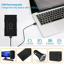 Велосипедний ліхтар, 6 режимів, 1000 lumen, USB, фото 5