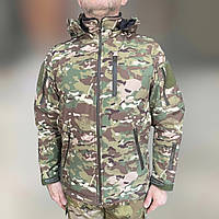 Куртка тактическая зимняя Softshell, Special, Мультикам, размер XXL, на подкладке из искусственного меха ll