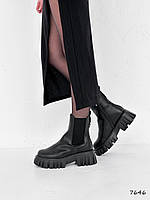 Ботинки женские Lorac черные 7646 ЗИМА, розмір 37, 40, 41
