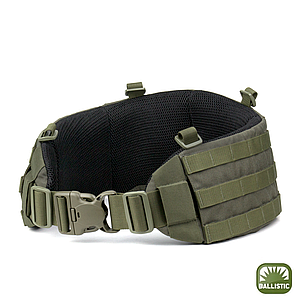 Розвантажувальний пояс Dozen Tactical War Belt Ballistic Protection "Olive"