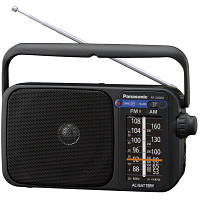 Оригінал! Портативний радіоприймач Panasonic RF-2400DEE-K Black (RF-2400DEE-K) - Вища Якість!
