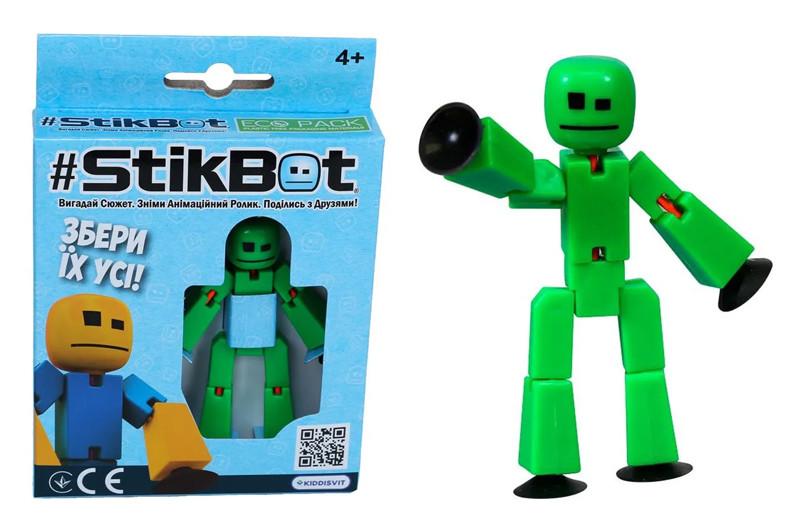 Фігурка для анімаційної творчості STIKBOT (зелений) TST616-23UAKDG STIKBOT