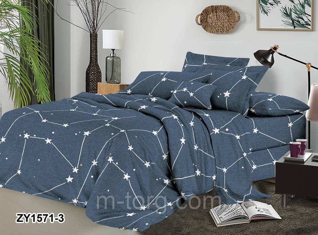 Постільна білизна 3D-ефект євро розмір, дві нав-кі 70/70