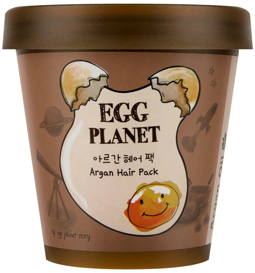 Маска для волосся з Аргановою олією DAENG GI MEO RI EGG PLANET ARGAN Hair Pack 200ml, фото 1