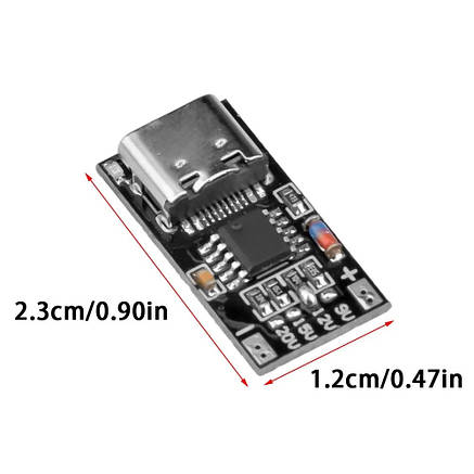 Тригер напруги Type-C Qualcomm PD2.0/PD3.0, QC2.0/QC3.0, AFC FCP стабілізатор, фото 3