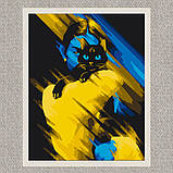 Картина за номерами Впевнений погляд. Патріотичний сюжет 40*50 см Art Craft 10398-NN, фото 2