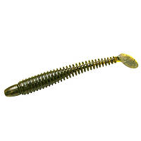 Силікон Lunker City Swimming Ribster 10/BG 4" #24 GREEN PUMPKIN (88024)