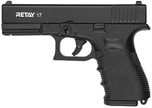 Стартовий пістолет Retay G17 (Black) Сигнальний пістолет Чорний Шумовий пістолет