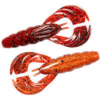 Плаваючий силікон ZMAN Hella Crawz 3pc #Fire Craw (HCR-370PK3)